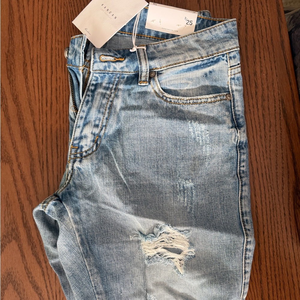 Vici Light Blue Distressed Jeans